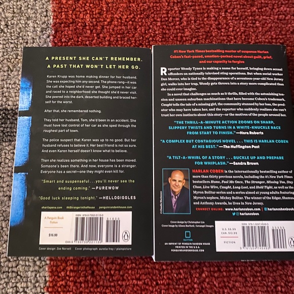 6 Mystery/Suspense Books, Like new! - Picture 2 of 4